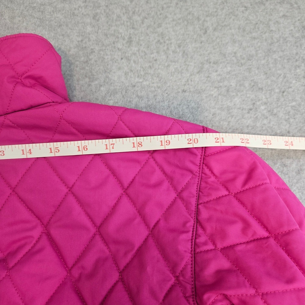 COLUMBIA Quilted Jacket Women XL Pink Vertex Interchange Puffer Fleece Lined - Picture 16 of 16
